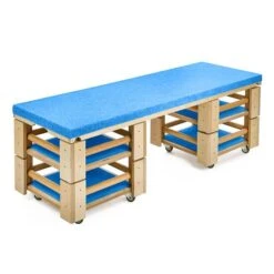 Sport-Thieme Turnhocker-Set "Kombi 2" -Filt Wood Verkaufe 122 4216 1