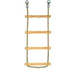 Huck Seiltechnik Strickleiter "Herkules-Tau Mit Holzsprossen" -Filt Wood Verkaufe 161 1410