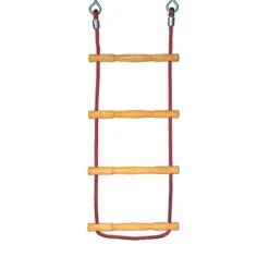 Huck Seiltechnik Strickleiter "Herkules-Tau Mit Holzsprossen" -Filt Wood Verkaufe 161 1436