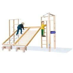 Sport-Thieme Turnwand "Kombi", Klappbar