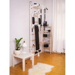 BenchK Sprossenwand Fitness-System "523W + A204" -Filt Wood Verkaufe 300 7903 4