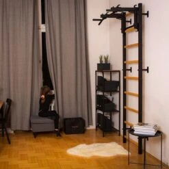 BenchK Sprossenwand "731", Mit Klimmzugstange -Filt Wood Verkaufe 317 1208 1