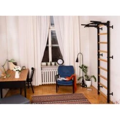 BenchK Sprossenwand Fitness-System "721", Mit Fest Montierter Klimmzugstange 11 BenchK Sprossenwand Fitness-System "721", Mit Fest Montierter Klimmzugstange -Filt Wood Verkaufe 317 1309 1