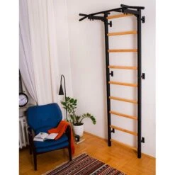 BenchK Sprossenwand Fitness-System "721", Mit Fest Montierter Klimmzugstange 12 BenchK Sprossenwand Fitness-System "721", Mit Fest Montierter Klimmzugstange -Filt Wood Verkaufe 317 1309 2