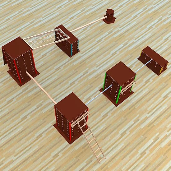 Cube Sports Parkour-Set "M" 4 Cube Sports Parkour-Set "M" – Bild 2