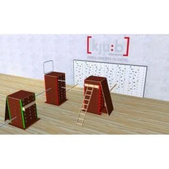 Cube Sports Parkour-Set "XL" -Filt Wood Verkaufe 324 1149 3