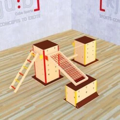 Cube Sports Kids&Play-Set "S" 8 Cube Sports Kids&Play-Set "S" -Filt Wood Verkaufe 324 1208 2