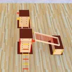 Cube Sports Kids&Play-Set "S" 9 Cube Sports Kids&Play-Set "S" -Filt Wood Verkaufe 324 1208 3