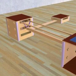 Cube Sports U3 Set "S" -Filt Wood Verkaufe 324 1309 3