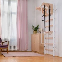 BenchK Sprossenwand Fitness-System "211", Inkl. Turnzubehör 13 BenchK Sprossenwand Fitness-System "211", Inkl. Turnzubehör -Filt Wood Verkaufe 328 7819 1