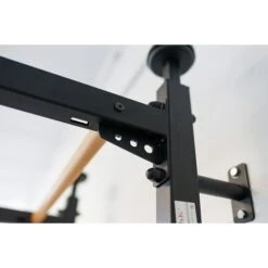 BenchK Sprossenwand Fitness-System "521B", Mit Fester Klimmzugstange -Filt Wood Verkaufe 328 8304 3